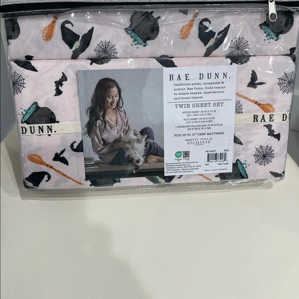 SALE! Rae Dunn Halloween Pink/Black/Orange 